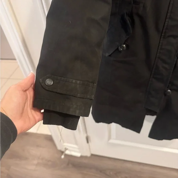 Canada Goose Black Ski Jacket with Fur Trim - Picture 4 of 8